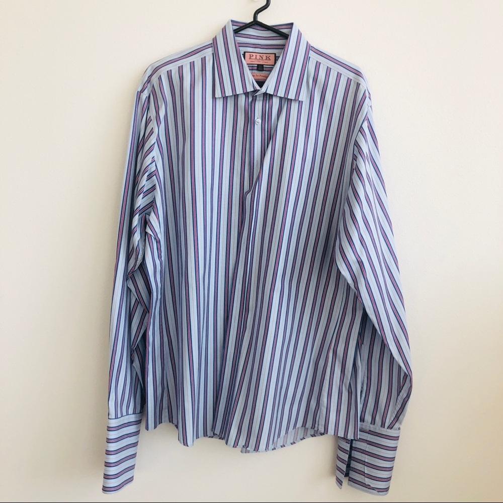 Thomas Pink Dress Shirt